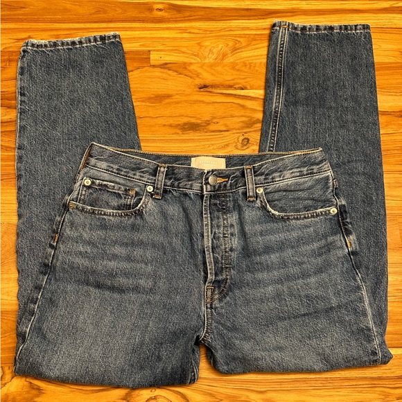 Everlane the relaxed straight fit Jean organic cotton women’s size 27 regular - Picture 1 of 5